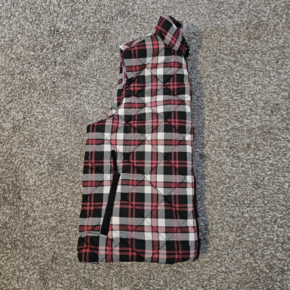 Vera Bradley Plaid Puffer Vest sz xl - Picture 3 of 6